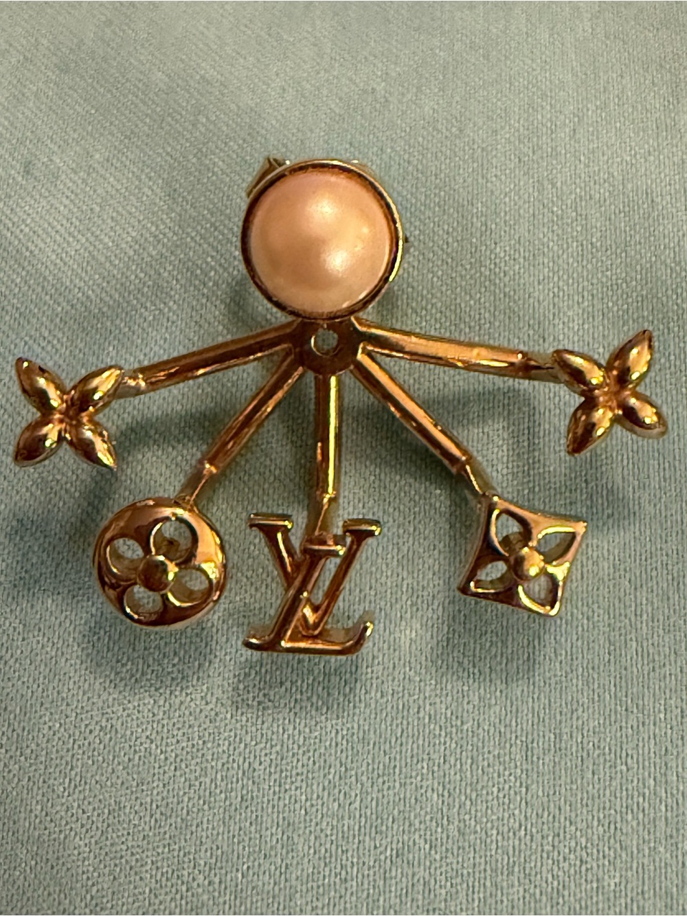 Louis Vuitton Posts & Earring Jackets-Authentic - Picture 3 of 6